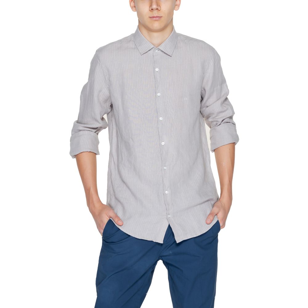 Calvin Klein beige linen shirt